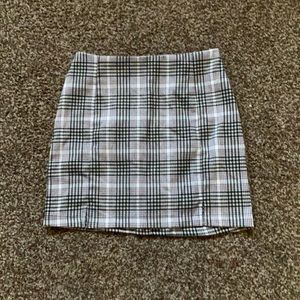 Plaid skirt